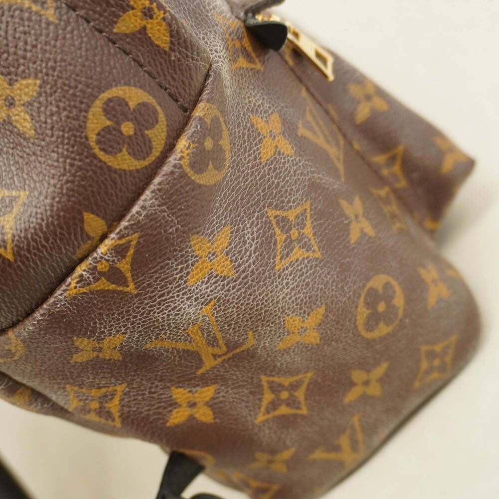 LOUIS VUITTON Authentic Brown Monogram Backpack - Picture 6 of 10